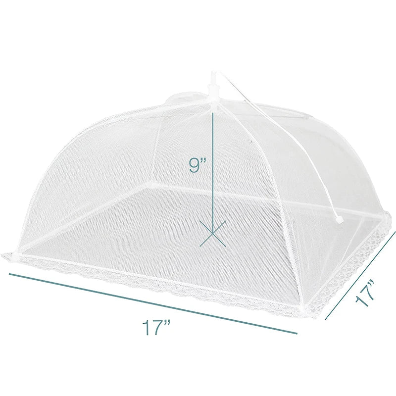 Reusable Mesh Food Tent Covers for Outdoor Dining by HitMyNeed