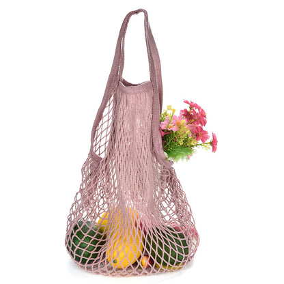 Reusable Mesh Grocery Bag for Everyday Shopping by HitMyNeed
