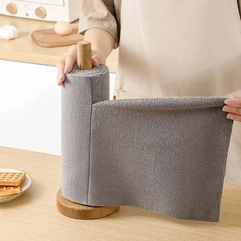 Reusable Microfiber Kitchen Towel Roll, 20 Sheets by HitMyNeed