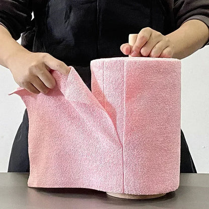 Reusable Microfiber Kitchen Towel Roll, 20 Sheets by HitMyNeed