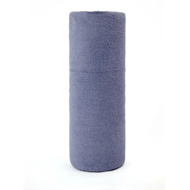 Reusable Microfiber Kitchen Towel Roll, 20 Sheets blue by HitMyNeed