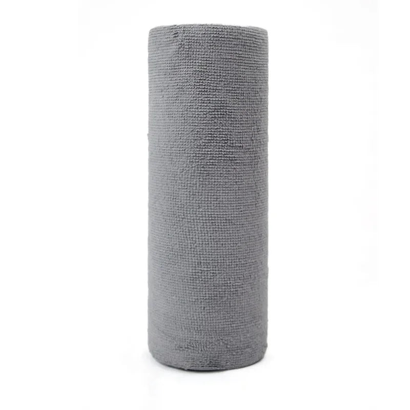 Reusable Microfiber Kitchen Towel Roll, 20 Sheets gray by HitMyNeed