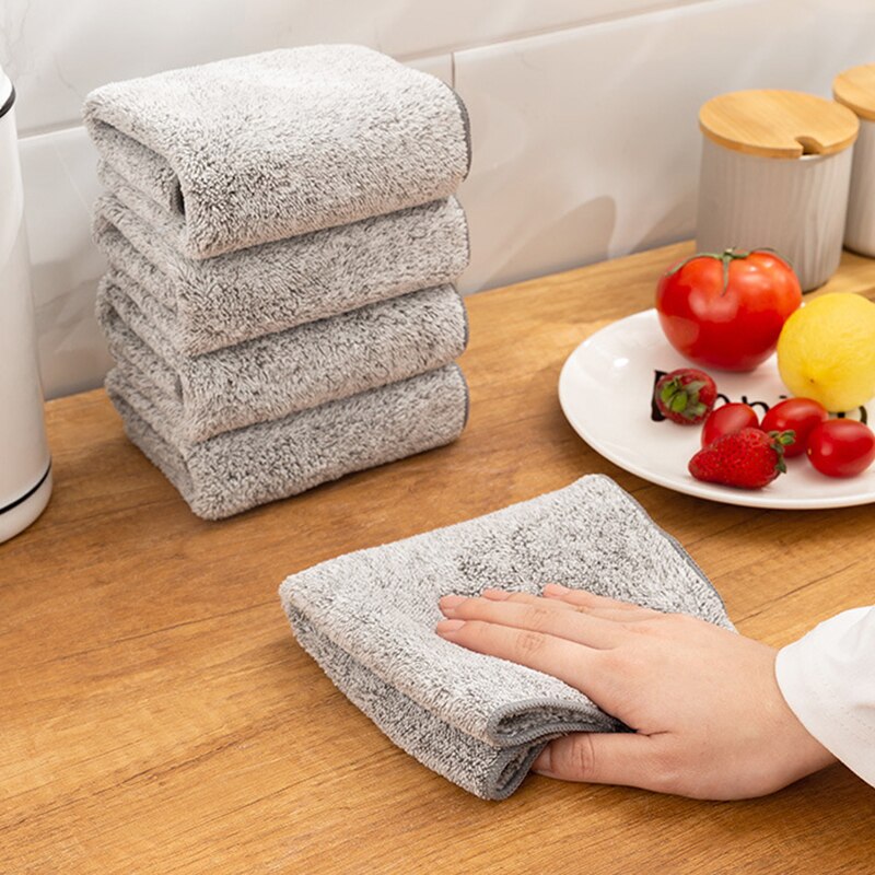 Reusable Microfiber Kitchen Towels (Set of 3) by HitMyNeed