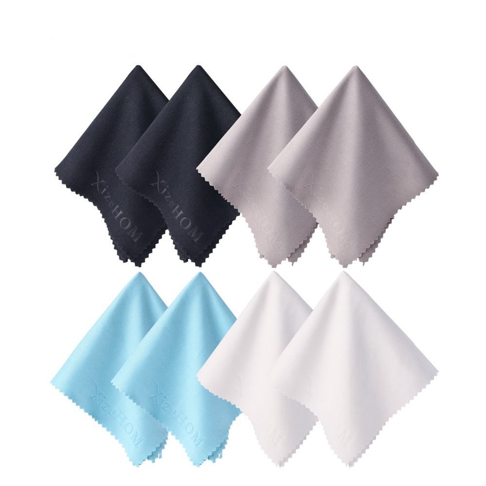 Reusable Microfiber Lens Cleaning Cloths (8 Pack) by HitMyNeed