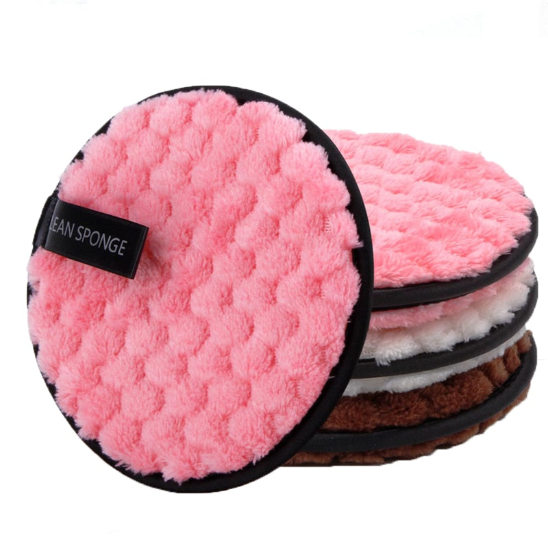 Reusable Microfiber Makeup Remover Pads (3 Pack) by HitMyNeed