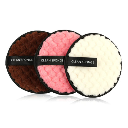 Reusable Microfiber Makeup Remover Pads (3 Pack) by HitMyNeed