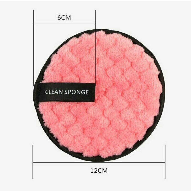 Reusable Microfiber Makeup Remover Pads (3 Pack) by HitMyNeed