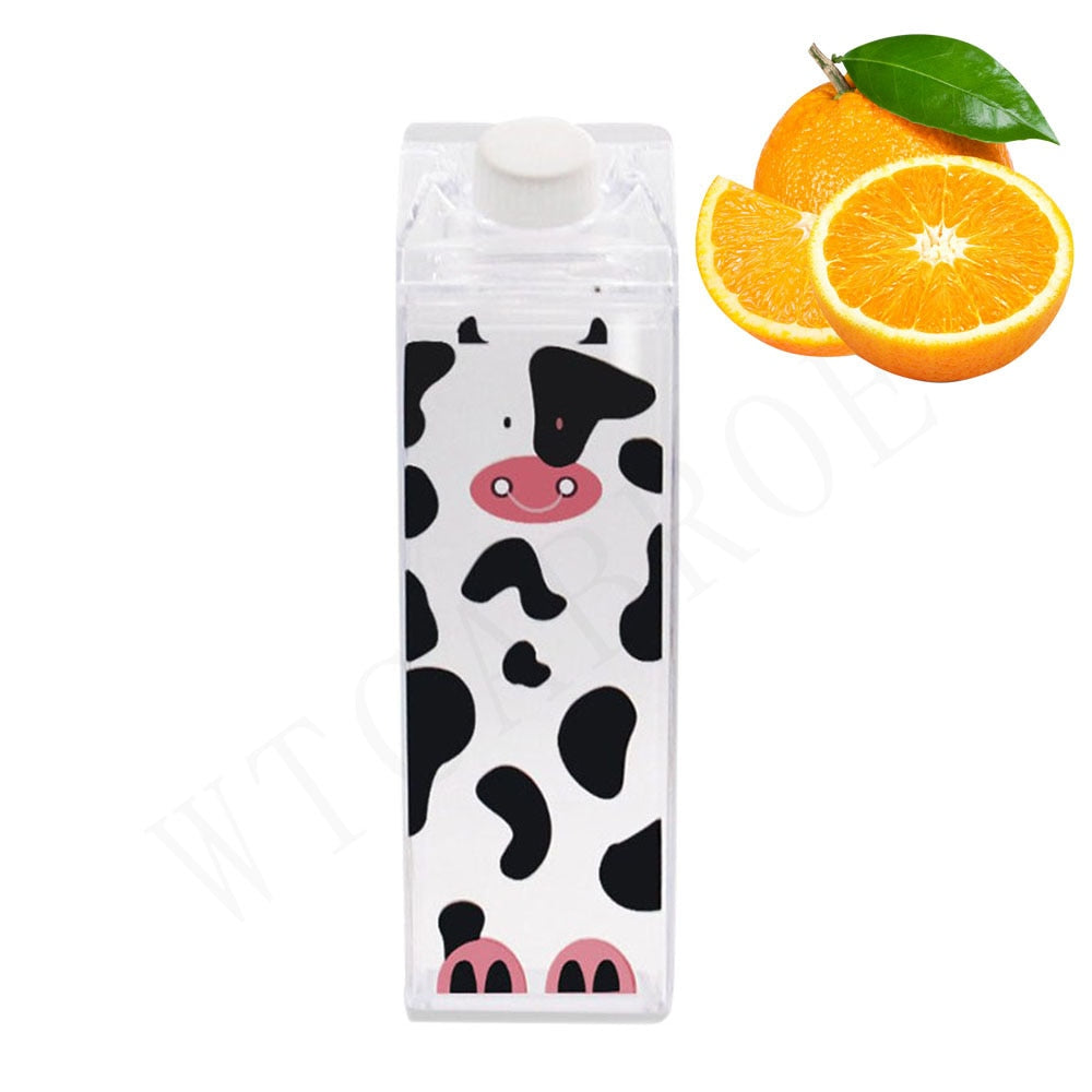Reusable Milk Storage Bottle with Twist Nozzle 500ml fresh-milk-black-1 by HitMyNeed