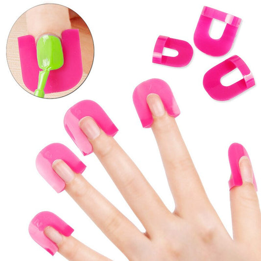 Reusable Nail Polish Stencil Guides (26-Pack) by HitMyNeed