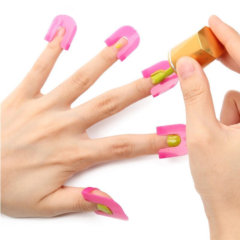 Reusable Nail Polish Stencil Guides (26-Pack) by HitMyNeed