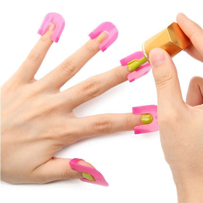 Reusable Nail Polish Stencil Guides (26-Pack) by HitMyNeed