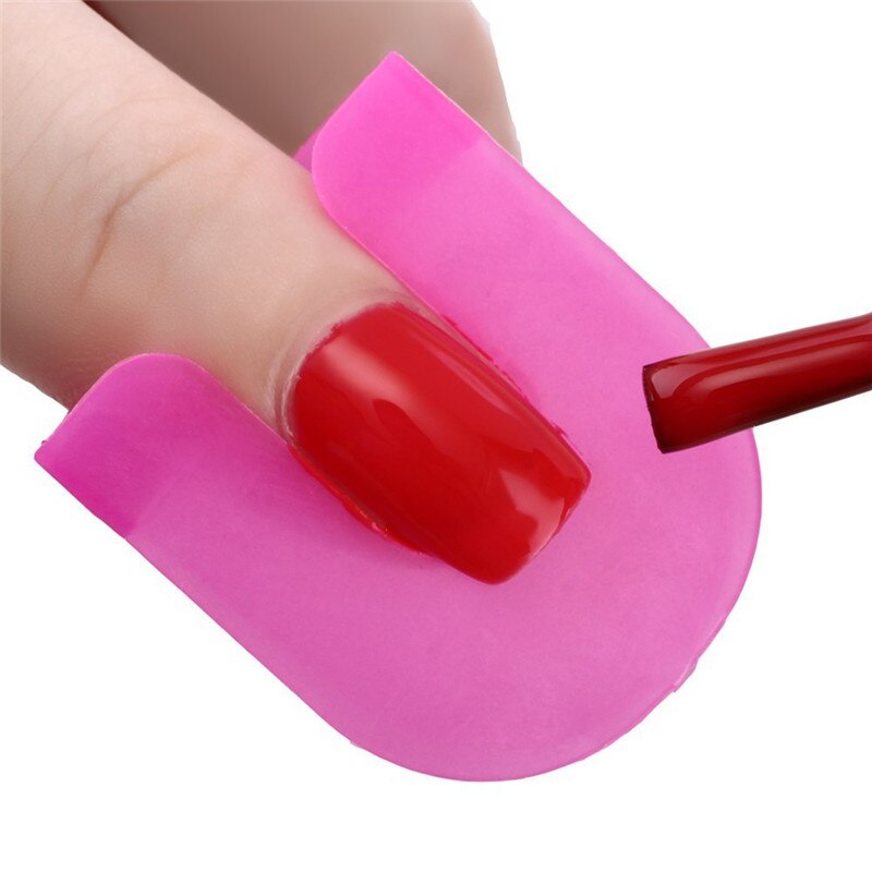 Reusable Nail Polish Stencil Guides (26-Pack) by HitMyNeed