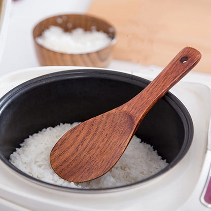 Reusable Natural Wooden Rice Paddle by HitMyNeed