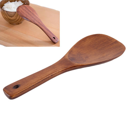 Reusable Natural Wooden Rice Paddle by HitMyNeed