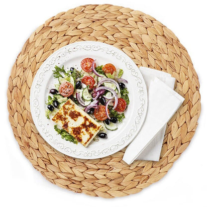 Reusable Natural Woven Placemats Set of 4 by HitMyNeed