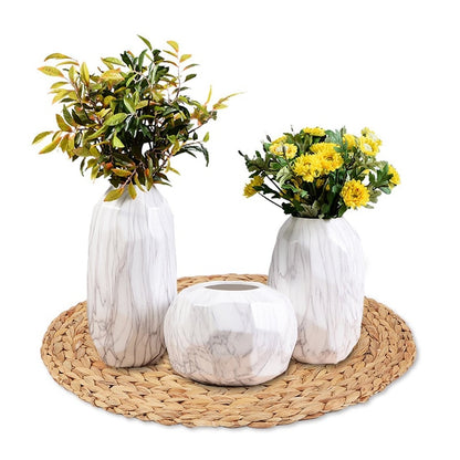 Reusable Natural Woven Placemats Set of 4 by HitMyNeed