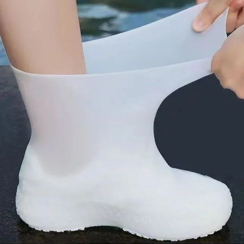 Reusable Non-Slip Waterproof Shoe Covers by HitMyNeed