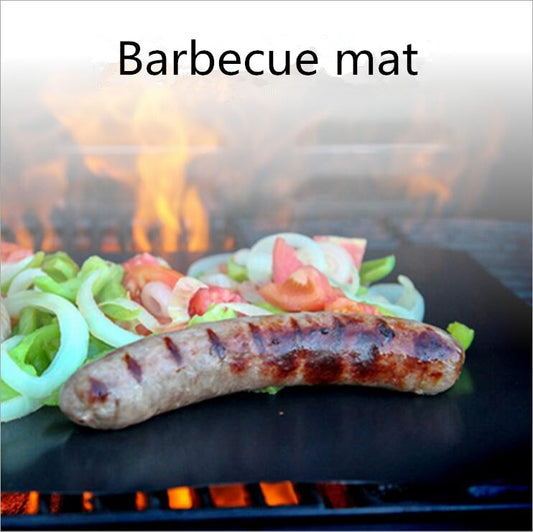 Reusable Non-Stick Grill Pad Cooking Mat 40 x 33cm by HitMyNeed