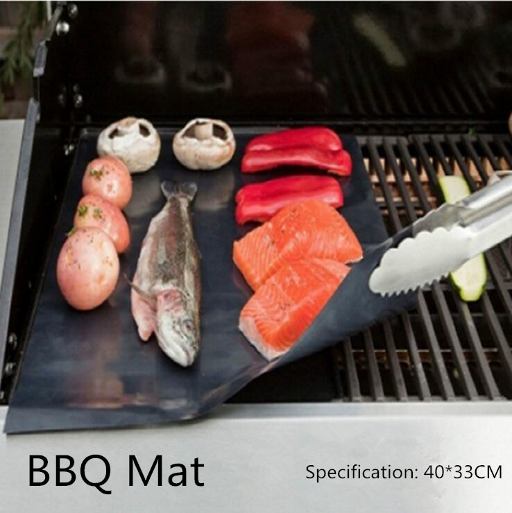 Reusable Non-Stick Grill Pad Cooking Mat 40 x 33cm by HitMyNeed