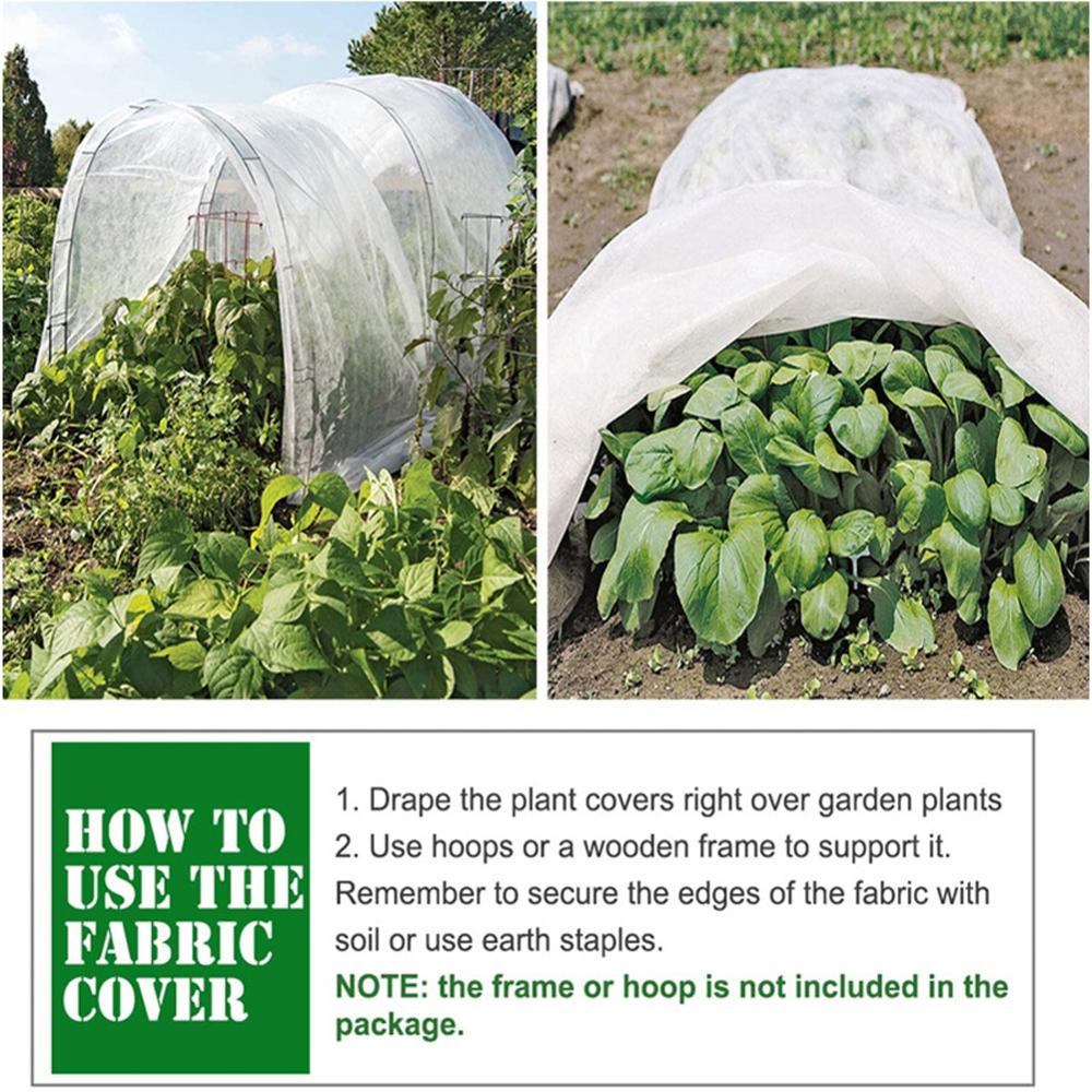 Reusable Non Woven Plant Frost Protection Cloth by HitMyNeed
