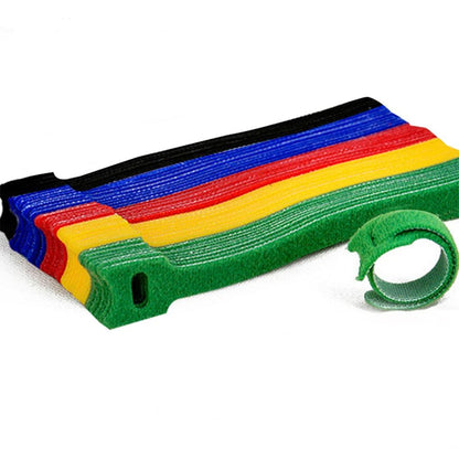 Reusable Nylon Velcro Cable Wraps, 50 Pack by HitMyNeed
