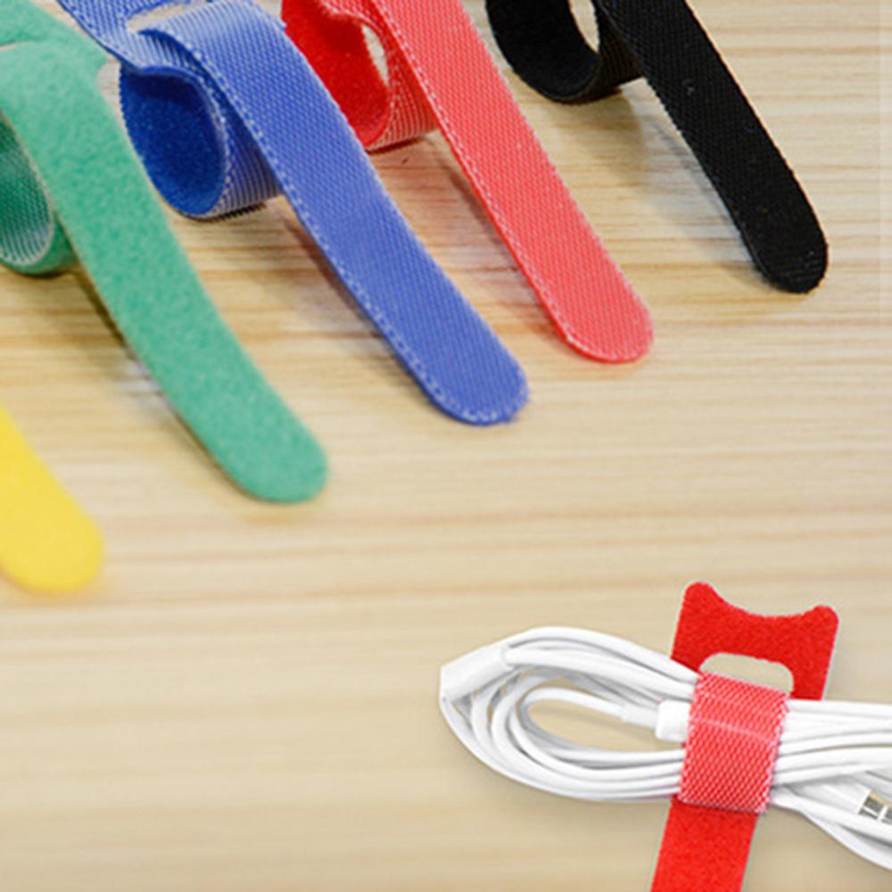 Reusable Nylon Velcro Cable Wraps, 50 Pack by HitMyNeed