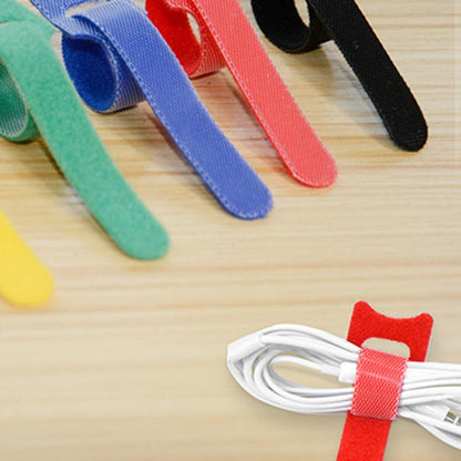 Reusable Nylon Velcro Cable Wraps, 50 Pack by HitMyNeed