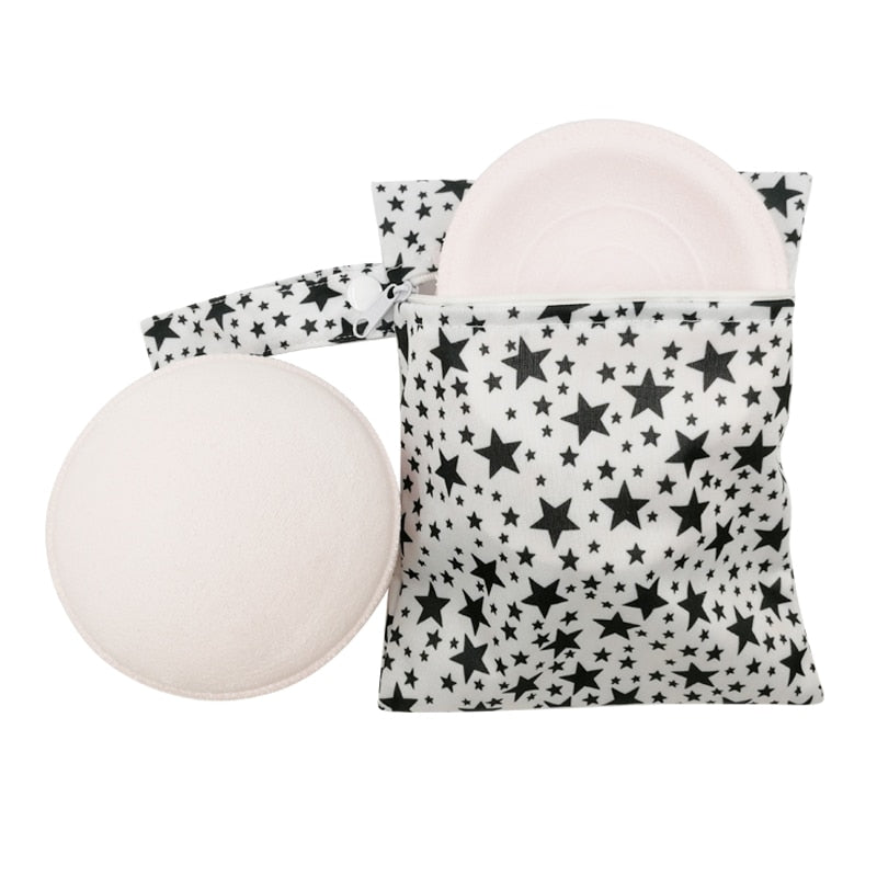 Reusable Organic Cotton Nursing Pads (12pcs) by HitMyNeed