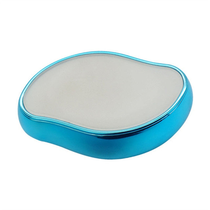 Reusable Painless Hair Remover Exfoliating Tool light-blue by HitMyNeed