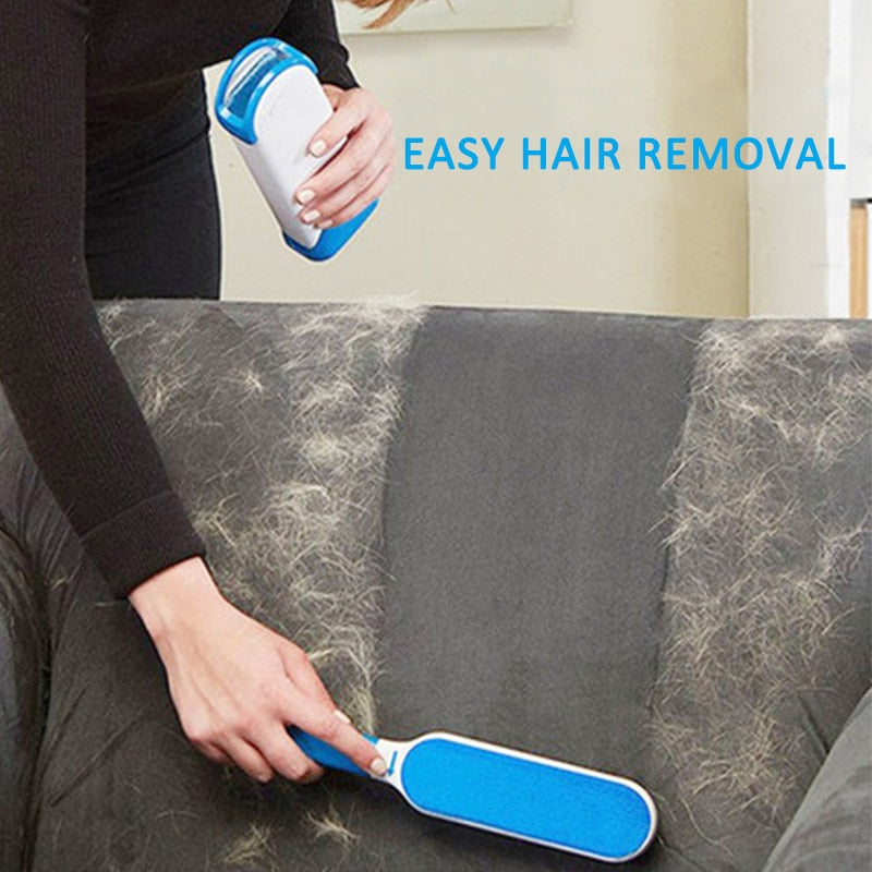 Reusable Pet Hair Remover Grooming Brush by HitMyNeed