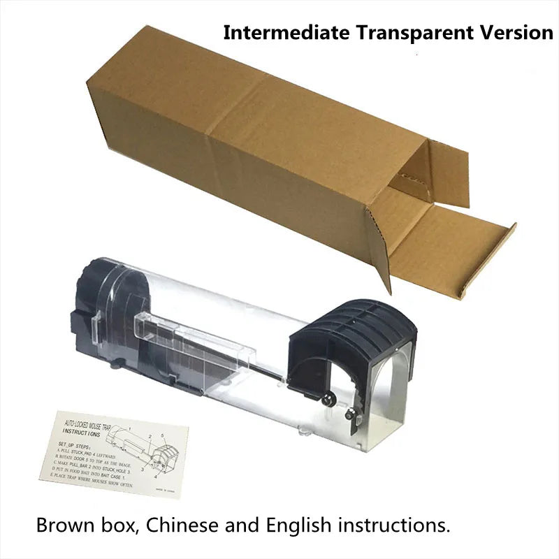 Reusable Plastic Humane Rat & Mouse Trap Cage by HitMyNeed