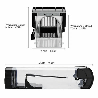 Reusable Plastic Humane Rat & Mouse Trap Cage by HitMyNeed