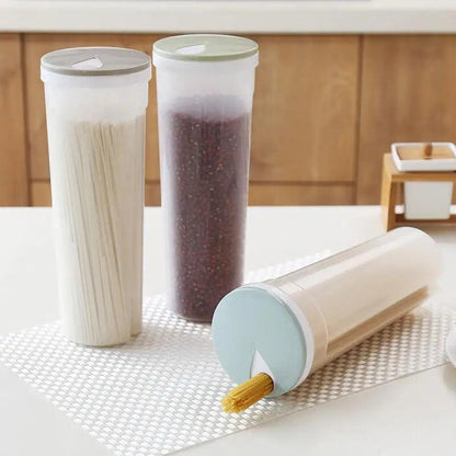 Reusable Plastic Spaghetti and Pasta Storage Container by HitMyNeed