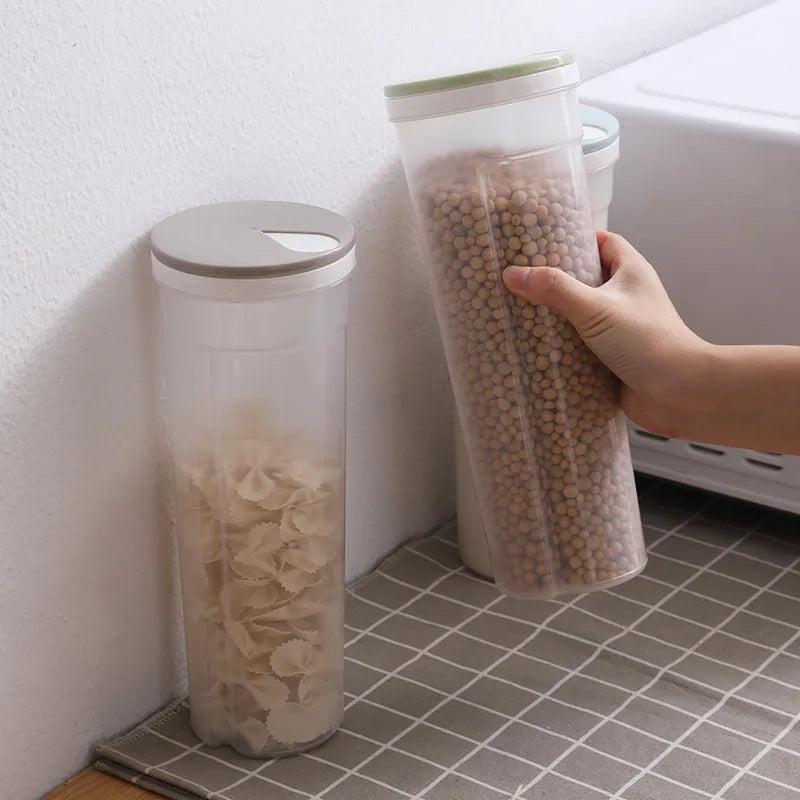 Reusable Plastic Spaghetti and Pasta Storage Container by HitMyNeed