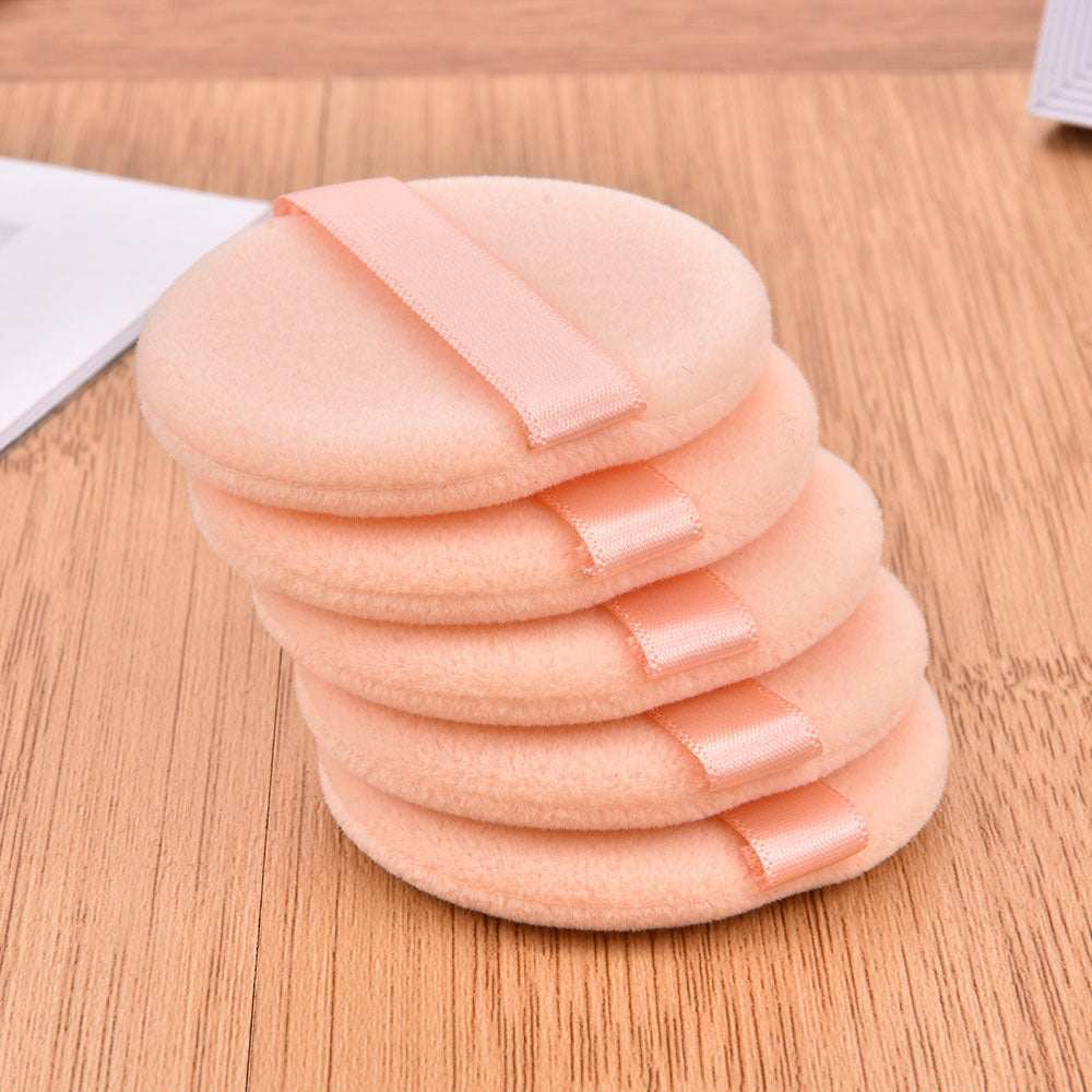 Reusable Powder Puff Set for Face Makeup (10 Pcs) by HitMyNeed
