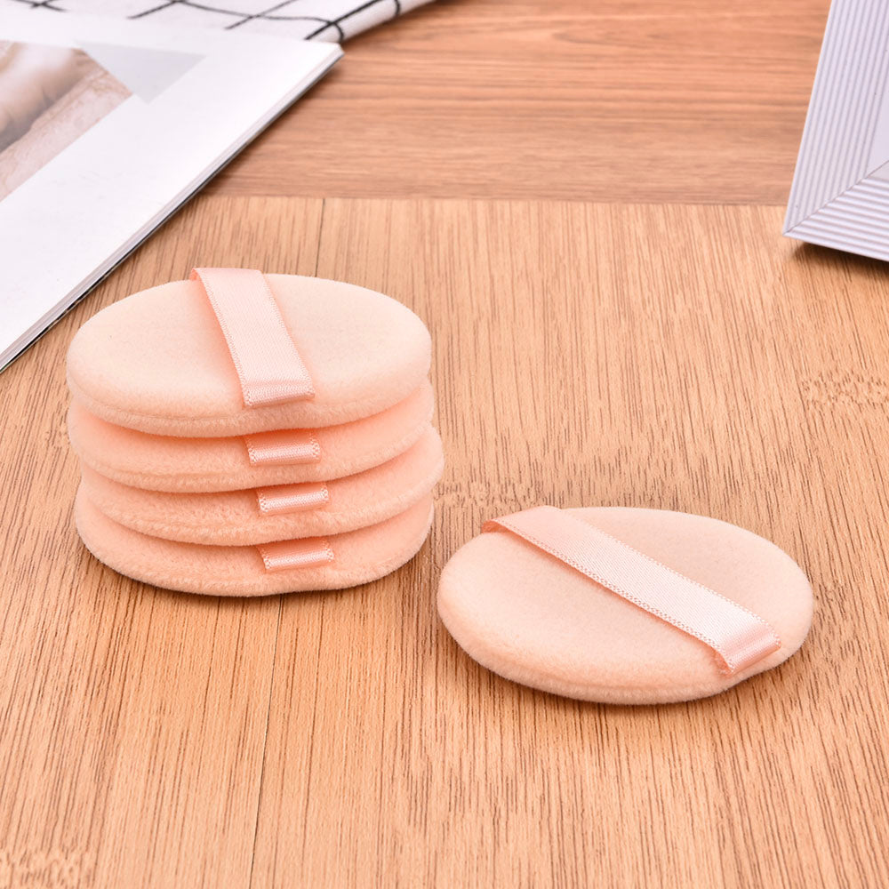 Reusable Powder Puff Set for Face Makeup (10 Pcs) by HitMyNeed