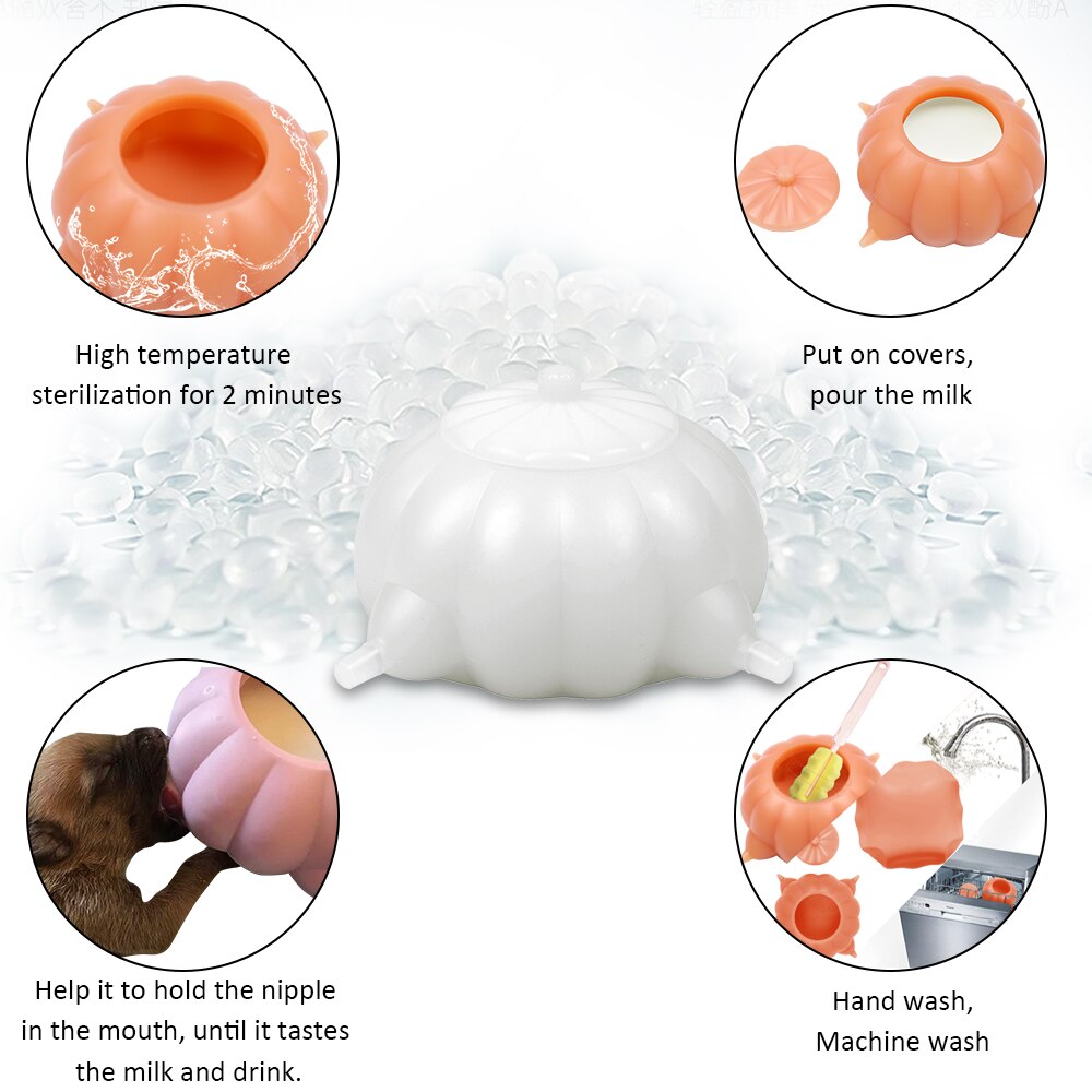 Reusable Puppy Milk Feeder with Multiple Nipples by HitMyNeed