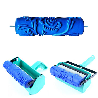Reusable Rose Patterned Paint Roller by HitMyNeed