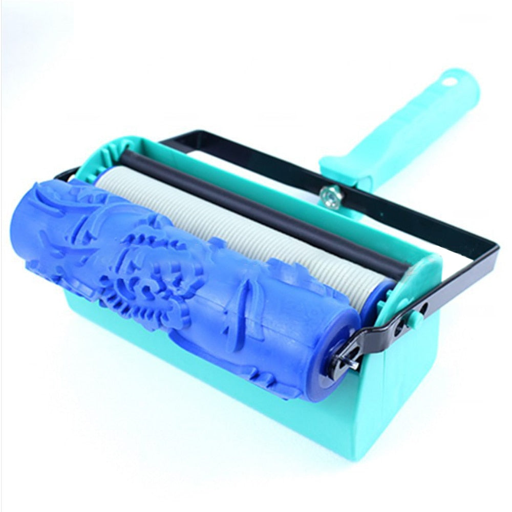 Reusable Rose Patterned Paint Roller by HitMyNeed