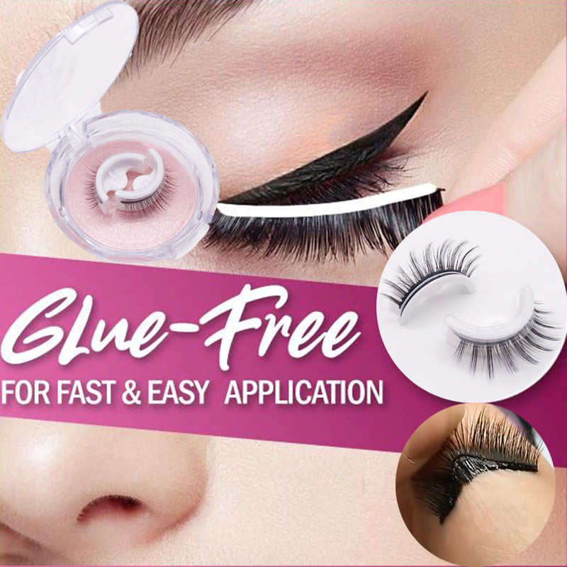 Reusable Self-Adhesive 3D Mink False Eyelashes by HitMyNeed