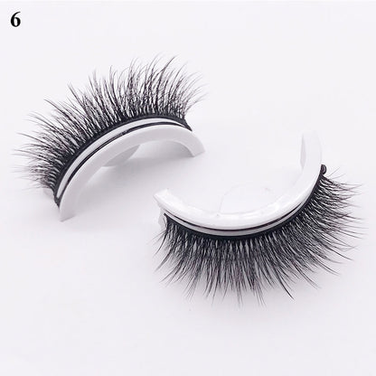Reusable Self-Adhesive 3D Mink False Eyelashes 6 by HitMyNeed