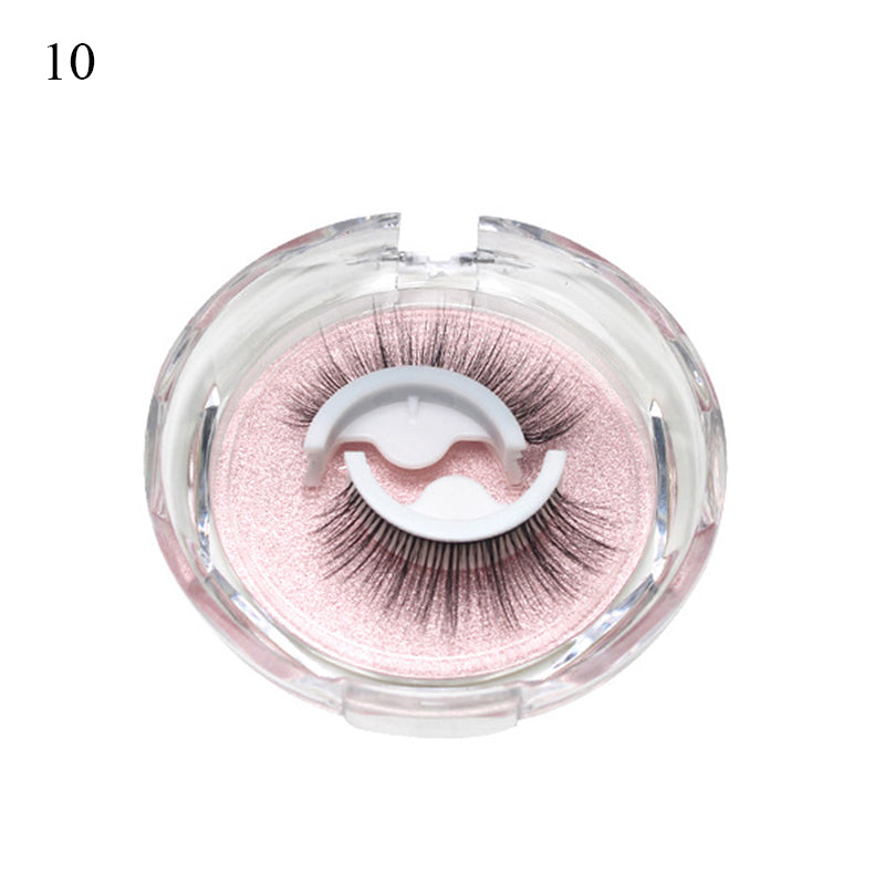 Reusable Self-Adhesive 3D Mink False Eyelashes a10 by HitMyNeed