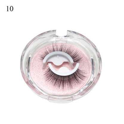 Reusable Self-Adhesive 3D Mink False Eyelashes a10 by HitMyNeed