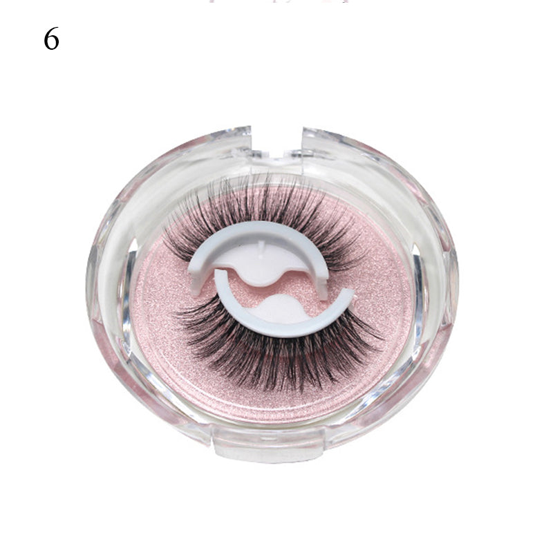 Reusable Self-Adhesive 3D Mink False Eyelashes a6 by HitMyNeed