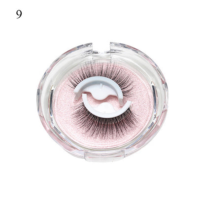 Reusable Self-Adhesive 3D Mink False Eyelashes a9 by HitMyNeed