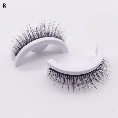Reusable Self-Adhesive 3D Mink False Eyelashes c1 by HitMyNeed