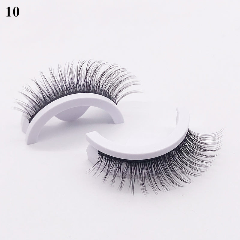 Reusable Self-Adhesive 3D Mink False Eyelashes c3 by HitMyNeed