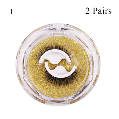 Reusable Self-Adhesive 3D Mink False Eyelashes d12pairs by HitMyNeed
