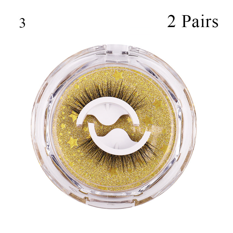 Reusable Self-Adhesive 3D Mink False Eyelashes d32pairs by HitMyNeed