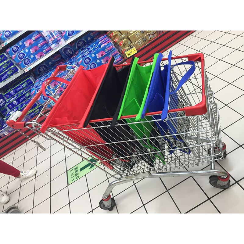 Reusable Shopping Cart Divider Bags (Set of 4) by HitMyNeed